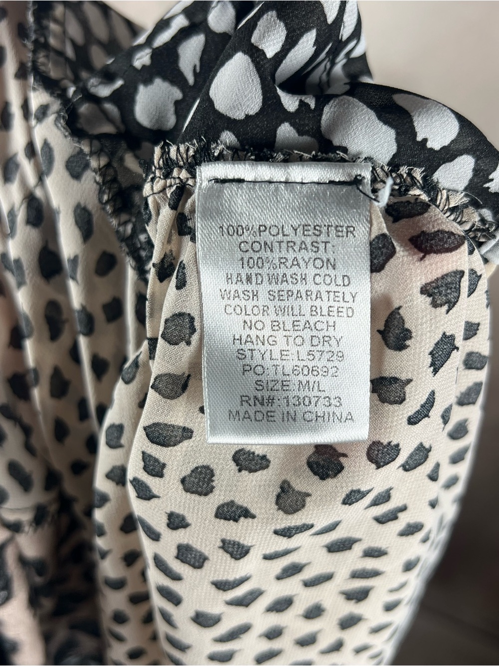 Umgee M/L Leopard Patchwork Ruffle Open Front Cardigan Boho - Picture 4 of 5